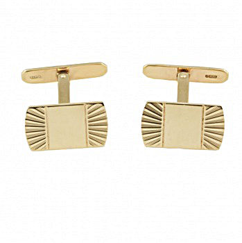 9ct gold 5.8g Cufflinks